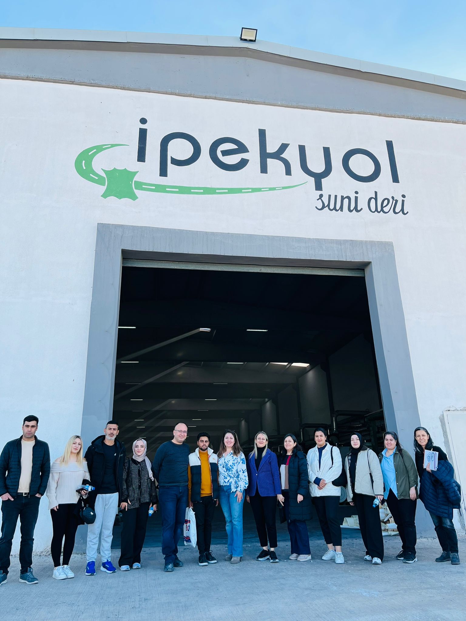 İpek Yol Suni Deri Fabrikasına Teknik Gezi